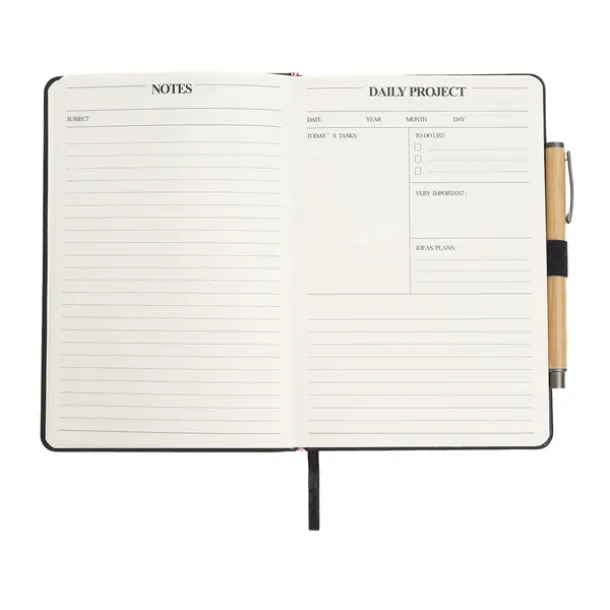 ALLRIGHT planner and notebook set Black