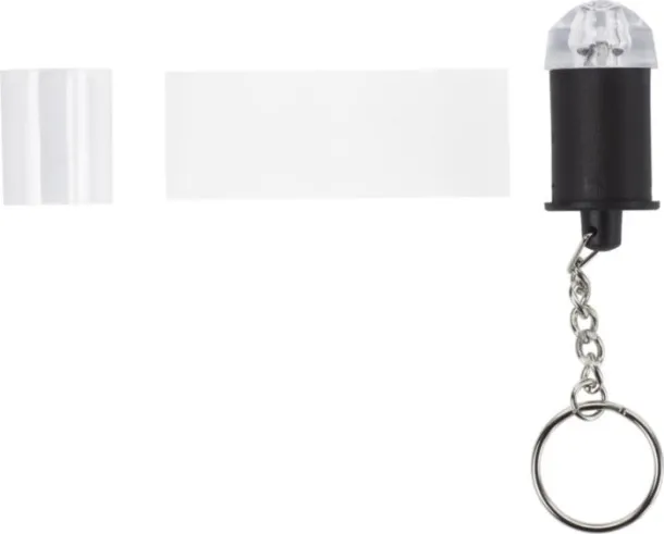 CARLY ABS key holder with light neutral