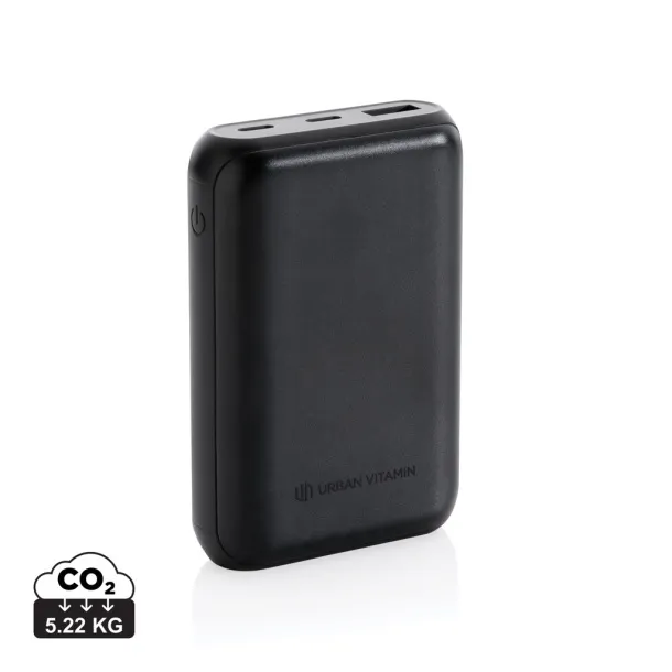  Urban Vitamin Alameda 10.000 mAh 18W PD powerbank - Urban Vitamin Black 