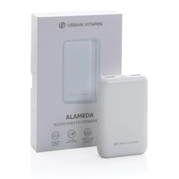  Urban Vitamin Alameda 10.000 mAh 18W PD powerbank - Urban Vitamin White 