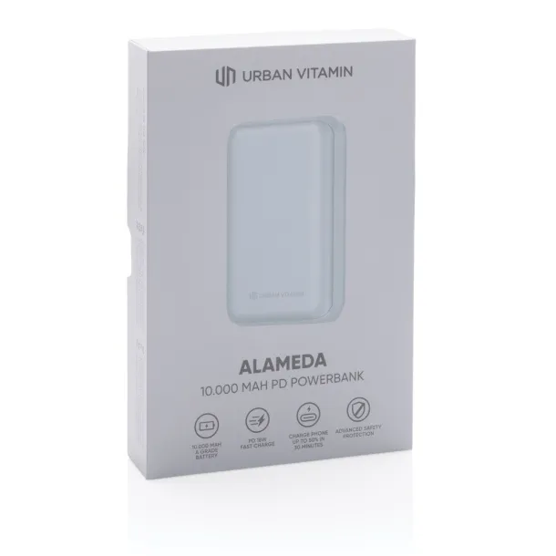  Urban Vitamin Alameda 10.000 mAh 18W PD powerbank - Urban Vitamin White 