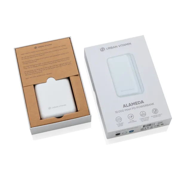  Urban Vitamin Alameda PD prijenosna baterija - 18 W, 10 000 mAh - Urban Vitamin Bijela