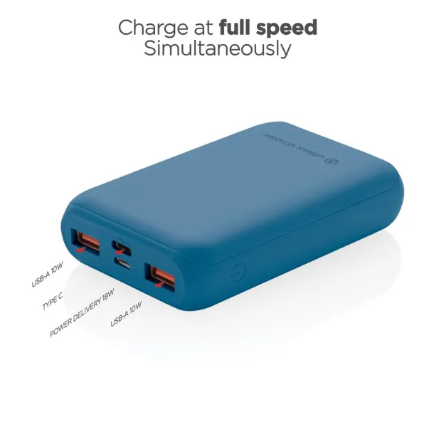  Urban Vitamin Alameda PD prijenosna baterija - 18 W, 10 000 mAh - Urban Vitamin Plava