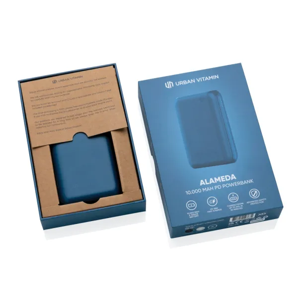  Urban Vitamin Alameda 10.000 mAh 18W PD powerbank - Urban Vitamin blue 