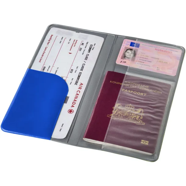 Voyageur travel wallet - Bullet Blue