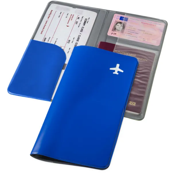 Voyageur travel wallet - Bullet Blue