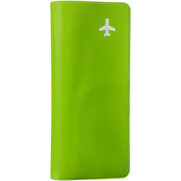Voyageur travel wallet - Bullet Apple Green