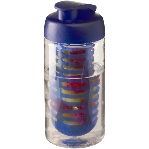 H2O Bop® sportska boca s automatskim poklopcem i infuzerom, 500 ml Bijela Plava