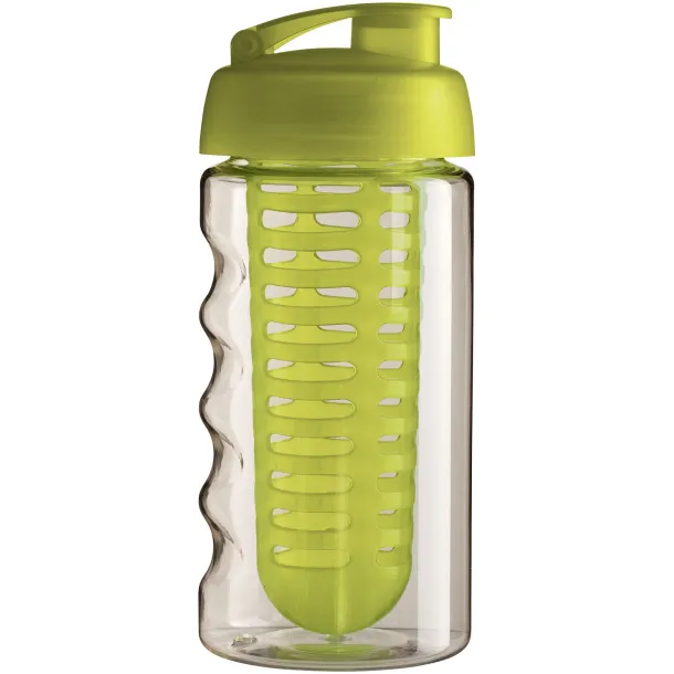 H2O Bop® 500 ml flip lid sport bottle & infuser White Lime