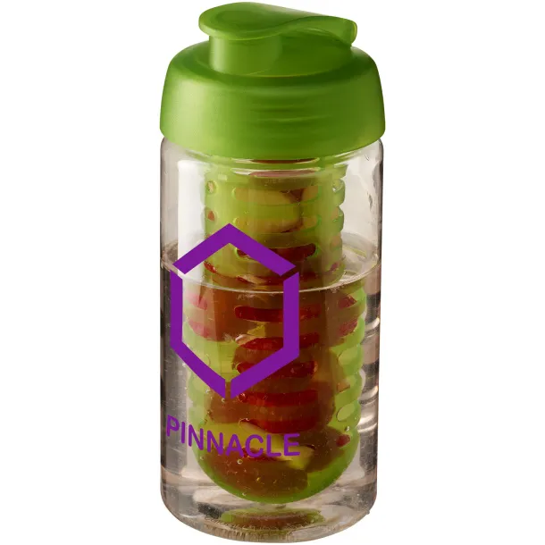 H2O Bop® 500 ml flip lid sport bottle & infuser White Lime
