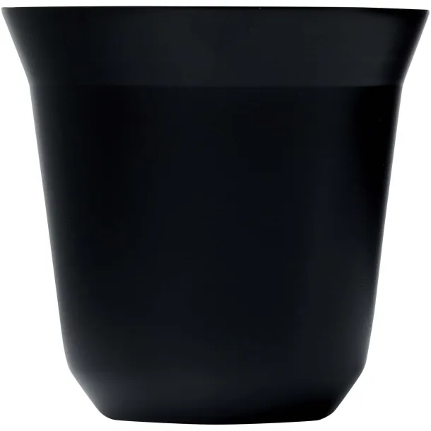 Duo set espresso šalica od RCS nehrđajućeg čelika, 80 ml Solid black