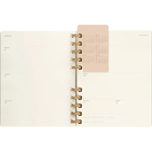  MOLESKINE godišnji spiralni planer A69F99