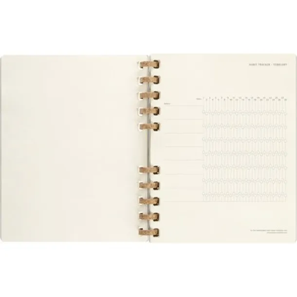  MOLESKINE godišnji spiralni planer A69F99