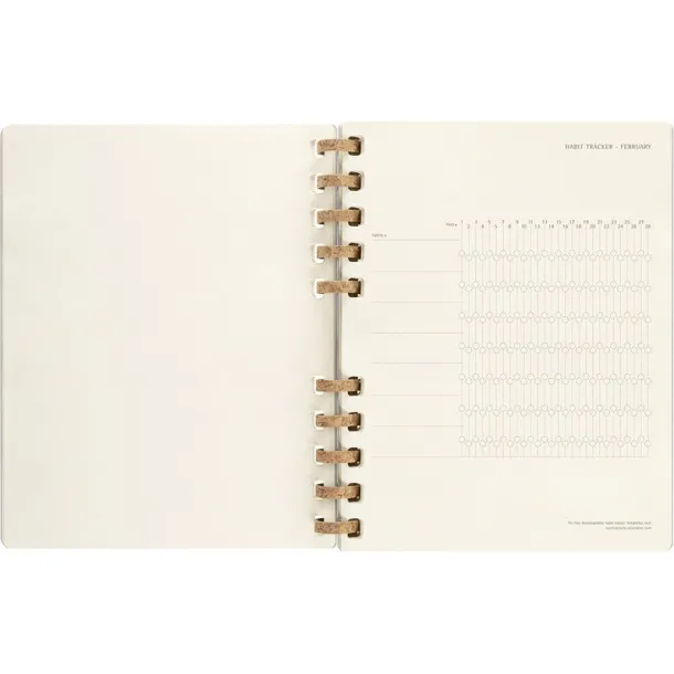  MOLESKINE godišnji spiralni planer A69F99