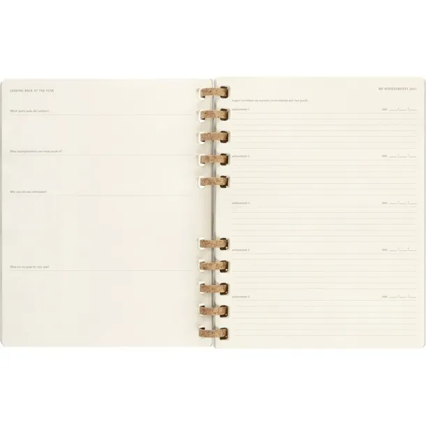  MOLESKINE godišnji spiralni planer A69F99