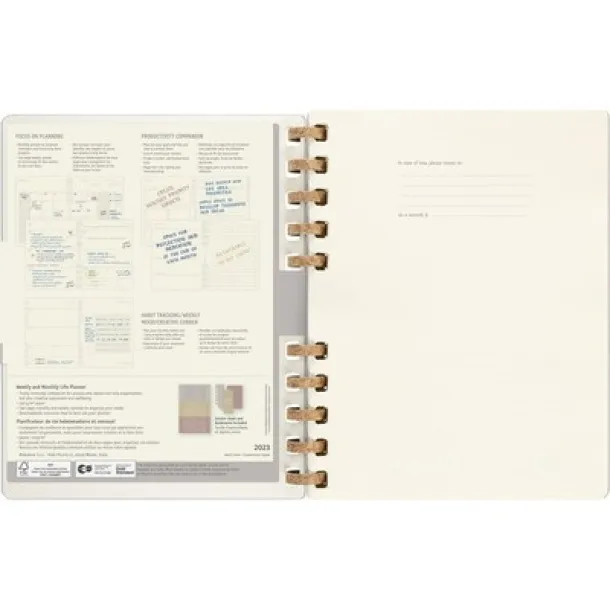  MOLESKINE Solar spiral planner A69F99