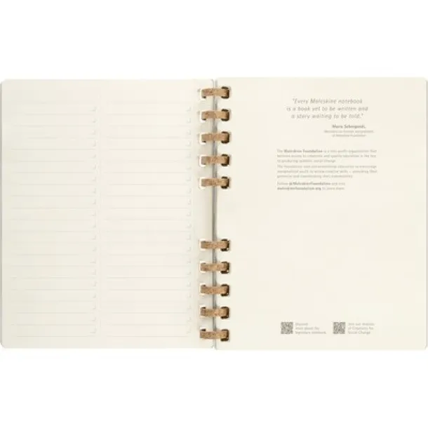  MOLESKINE godišnji spiralni planer A69F99