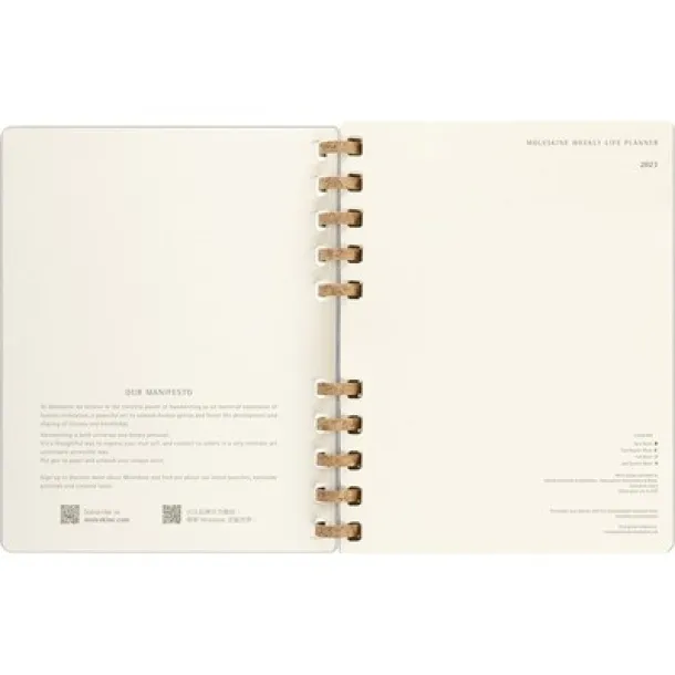  MOLESKINE Solar spiral planner A69F99