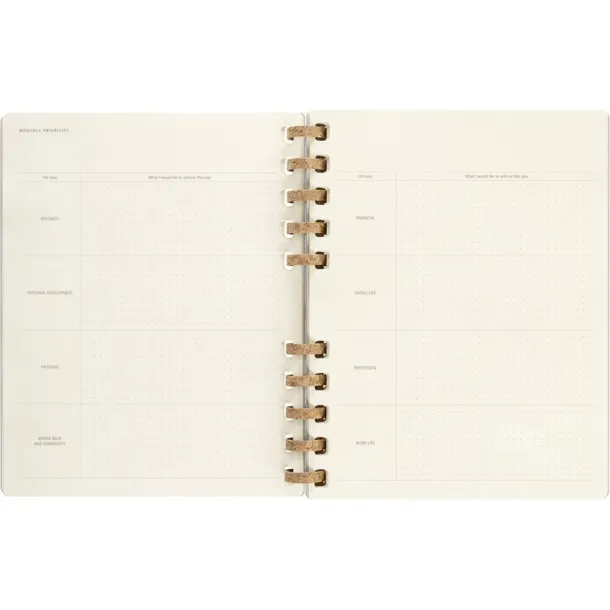  MOLESKINE godišnji spiralni planer A69F99