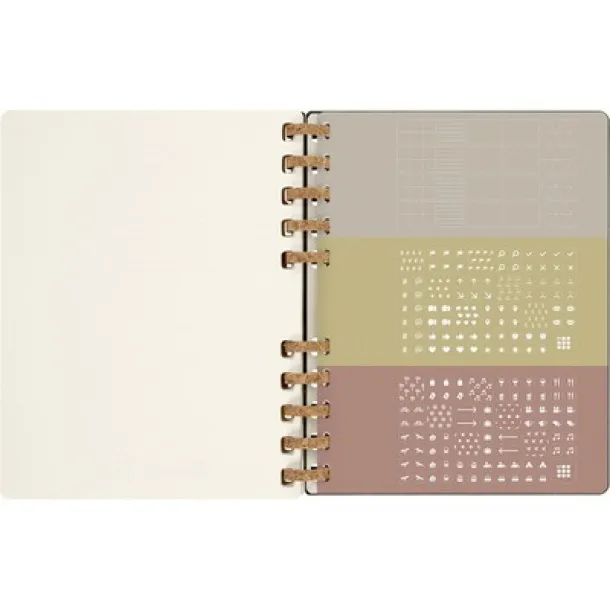  MOLESKINE godišnji spiralni planer black