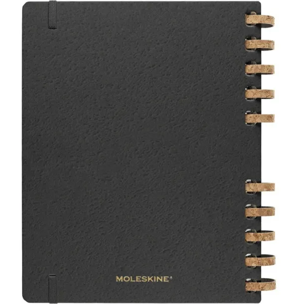  MOLESKINE godišnji spiralni planer black