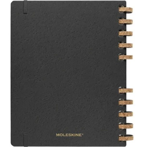  MOLESKINE godišnji spiralni planer black
