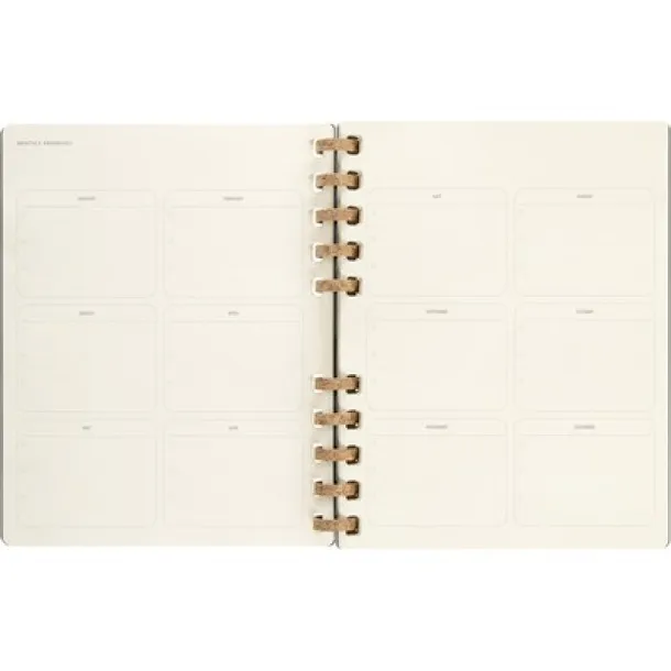  MOLESKINE Solar spiral planner black