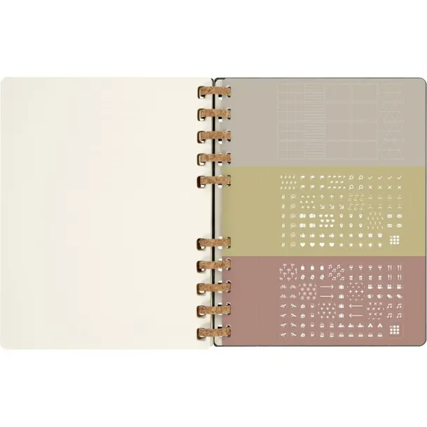  MOLESKINE godišnji spiralni planer black