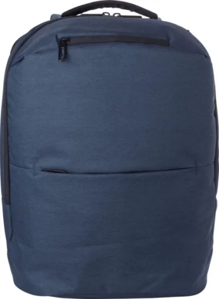 Nicolas Polyester (600D) laptop backpack  blue