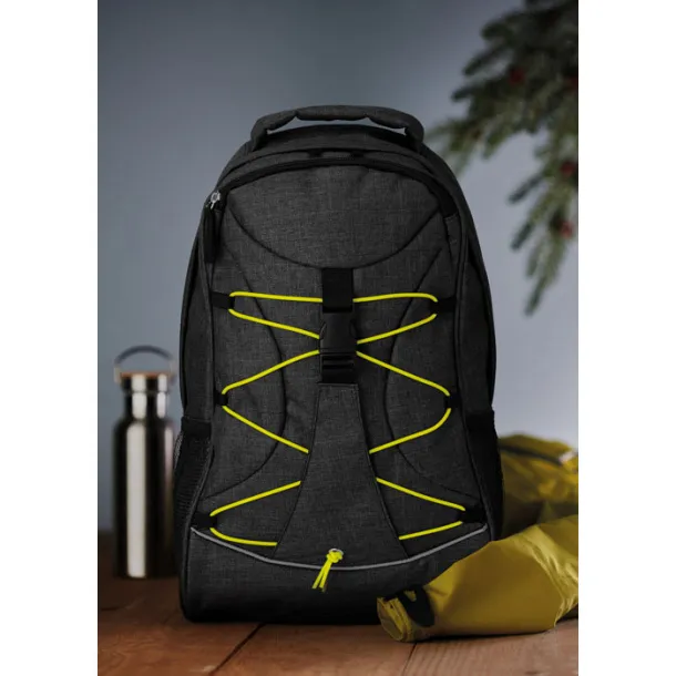 GLOW MONTE LEMA Glow in the dark backpack Green