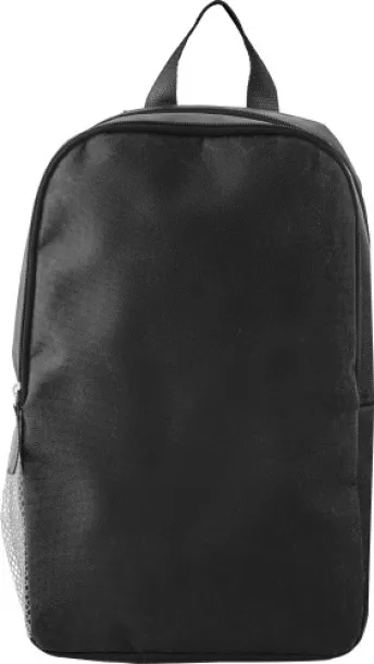 NICHOLAS Polyester (600D) cooler backpack Crna