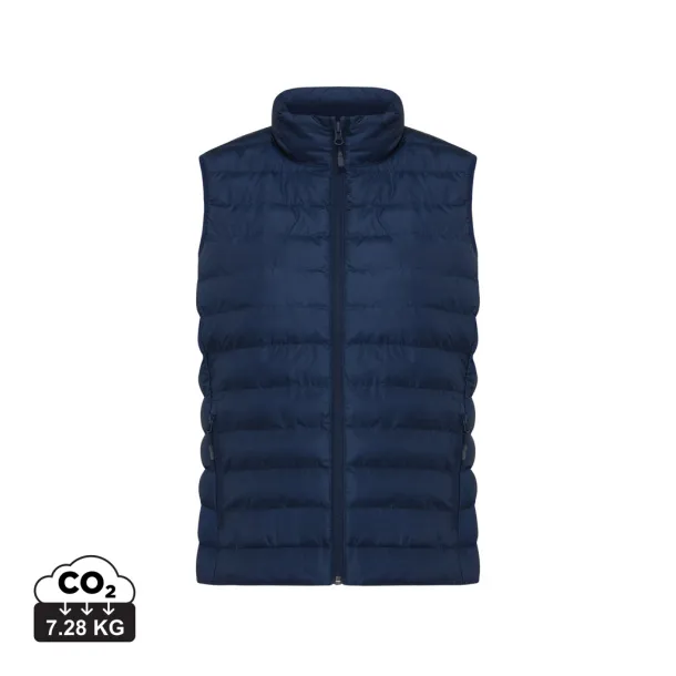  Iqoniq Meru women recycled polyester bodywarmer - iqoniq blue 