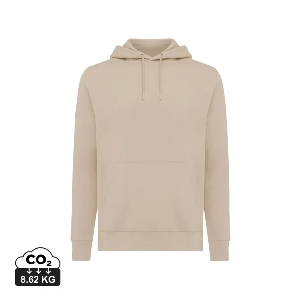  Iqoniq Rila unisex lagani hoodie od recikliranog pamuka - iqoniq brown 