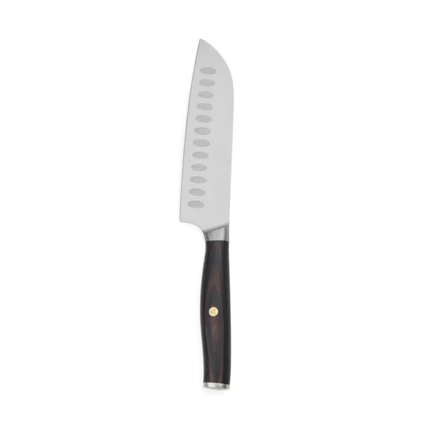VINGA Tara santoku nož od RCS recikliranog čelika - Vinga steel Crna