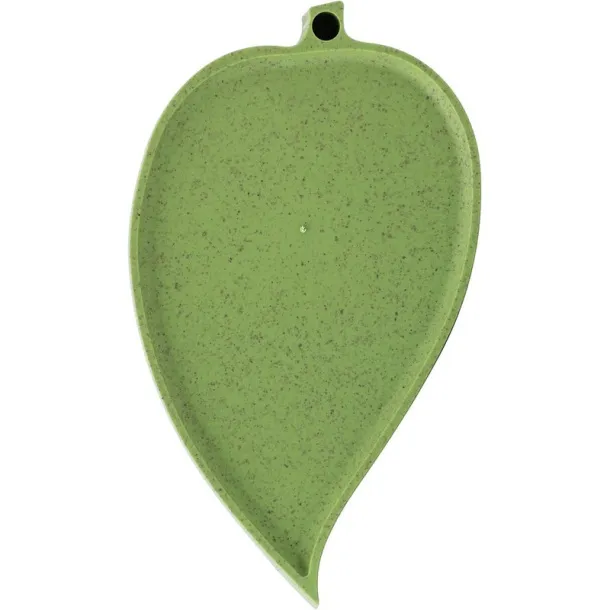  Wheat straw memo holder "leaf", ball pen 45533C