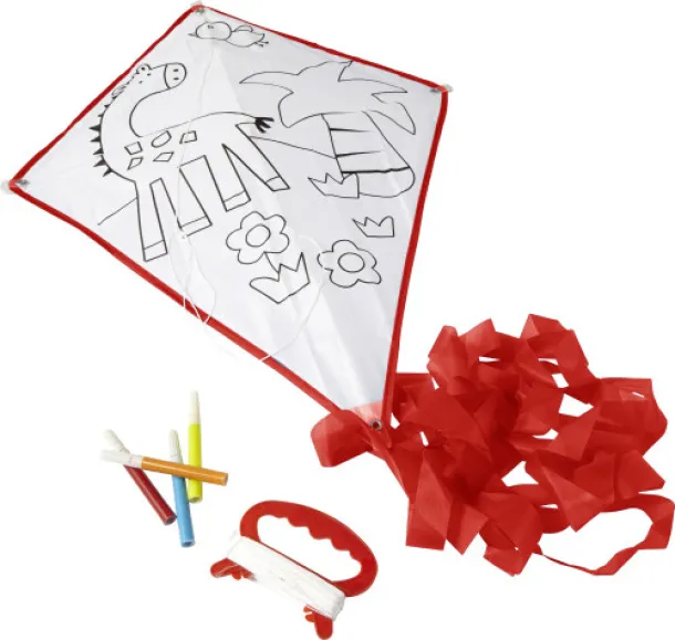 LINA zmaj od poliestera (190T) Crvena