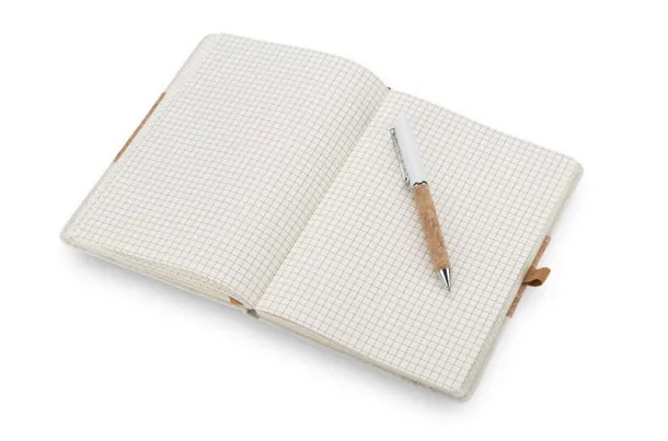 CALMO set - notes s kemijskom olovkom Prirodna