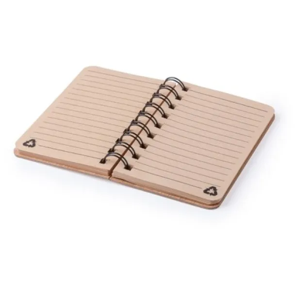  Bamboo notebook approx. A6 brown