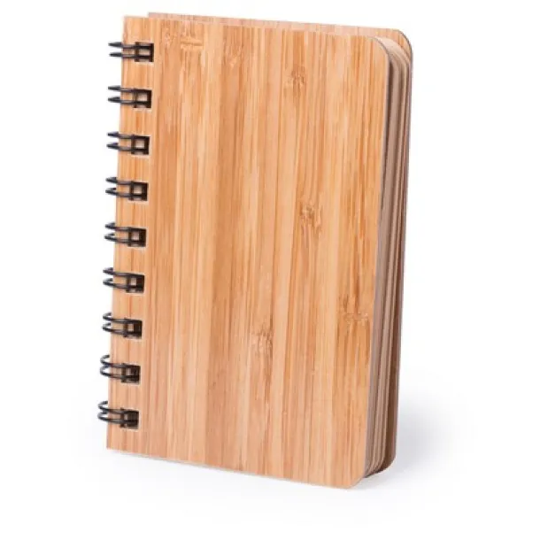  Bamboo notebook approx. A6 brown