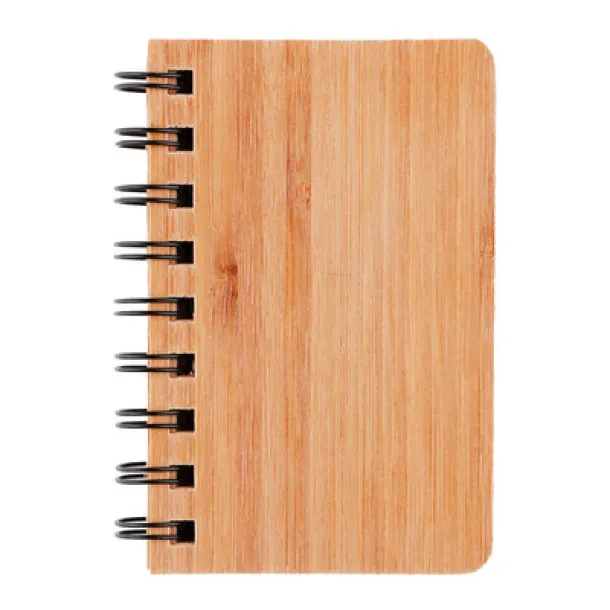  Bamboo notebook approx. A6 brown