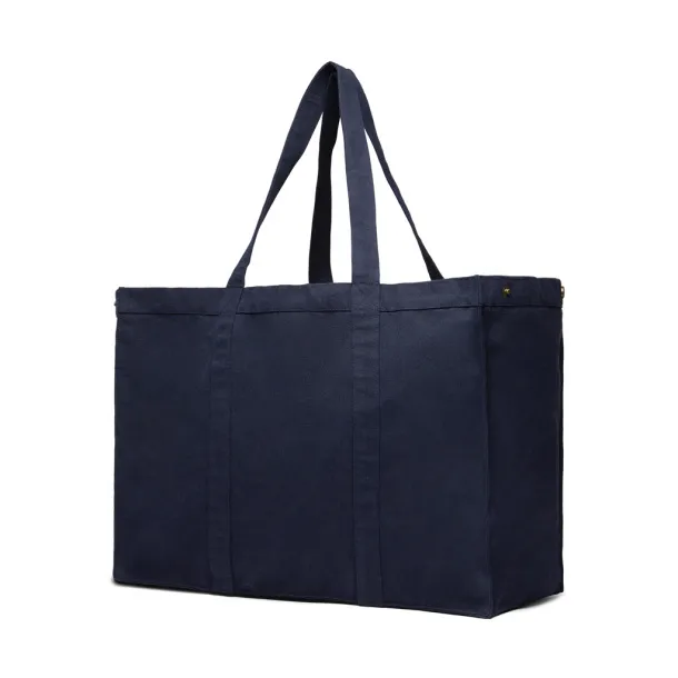  VINGA Hilo AWARE™ recycled canvas maxi tote bag - Vinga navy