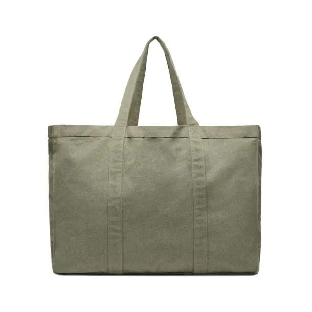  VINGA Hilo AWARE™ recycled canvas maxi tote bag - Vinga Zelena