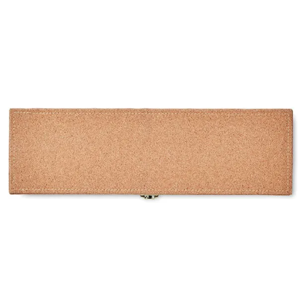 OTAGO 4 pcs wine box with cork Beige