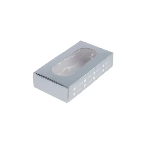  USB memorijski stick s privjeskom za ključeve silver