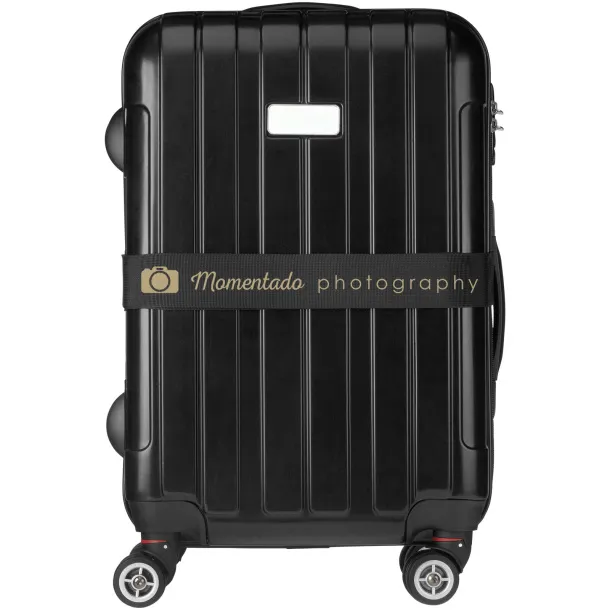 Saul suitcase strap Solid black