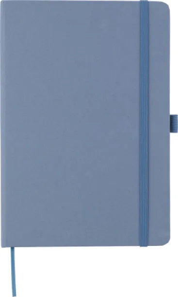 GERTRUD Recycled biowaste and carton notebook A5 blue