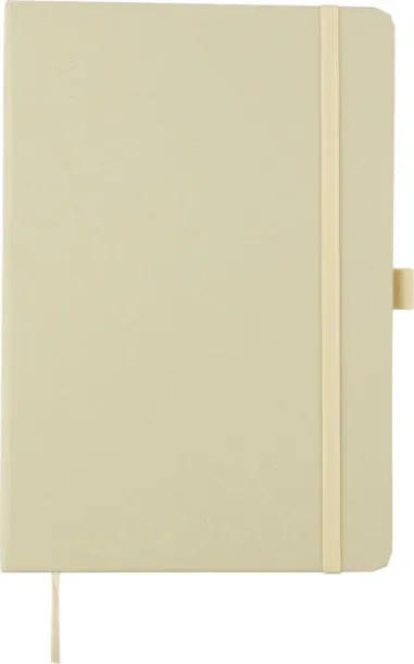 GERTRUD Recycled biowaste and carton notebook A5 light green