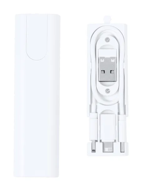 Complix USB charger cable set White