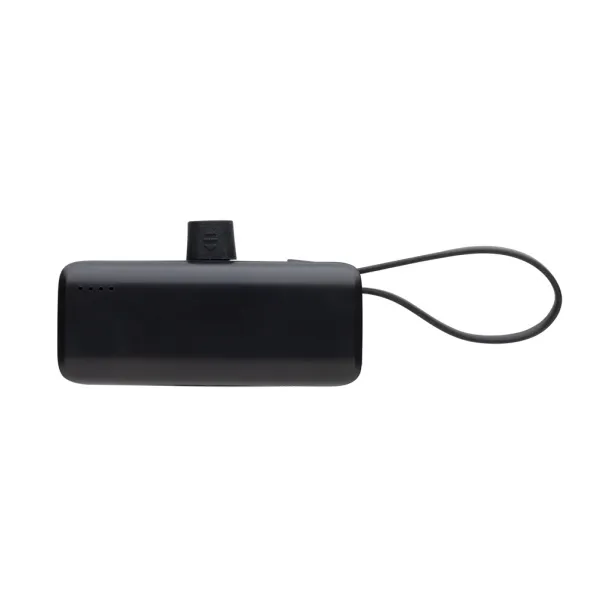  Powerlink RCS rplastic 3000 mah powerbank USB C connector - XD Collection Black