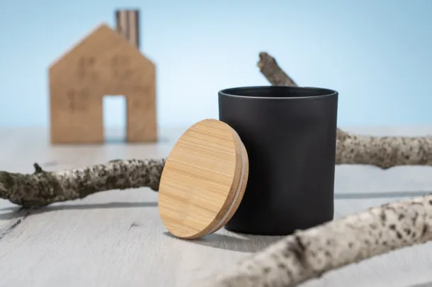  Soybean wax candle 220g - Norwegian Woods (Christmas tree)  - Crna